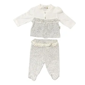 ست شومیز و شلوار نوزادی فلکسی مدل 29