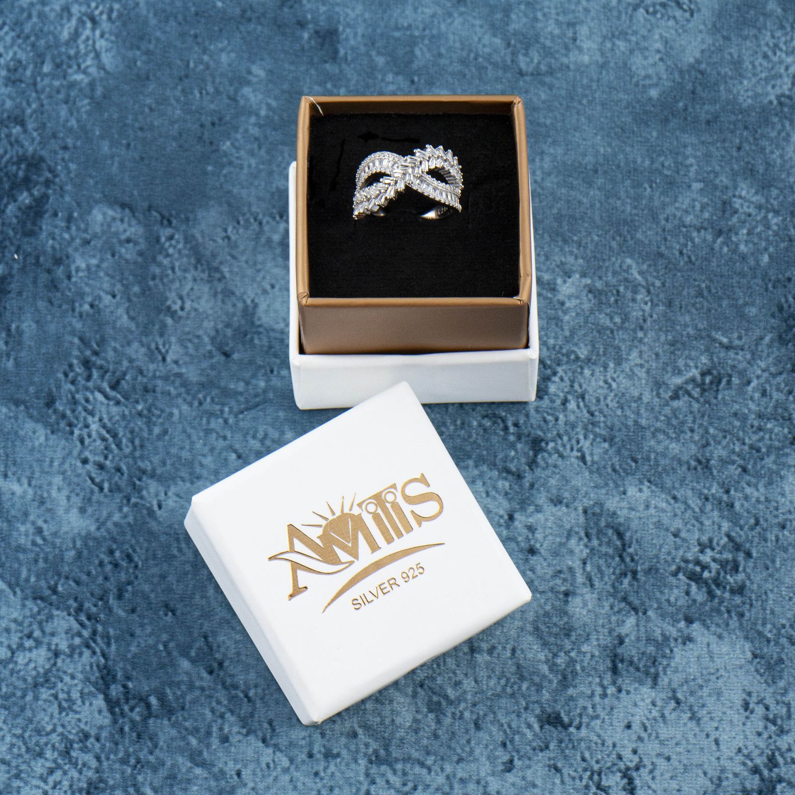 انگشتر نقره زنانه مدل AVN-R585 - - 2