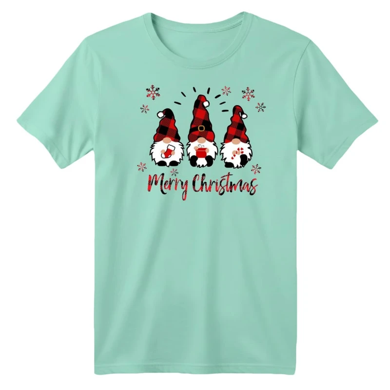 تی شرت آستین کوتاه بچگانه مدل بابانوئل کریسمس کد 7