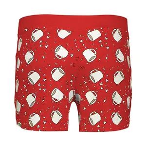 شلوارک زنانه افراتین مدل نسکافه رنگ قرمز