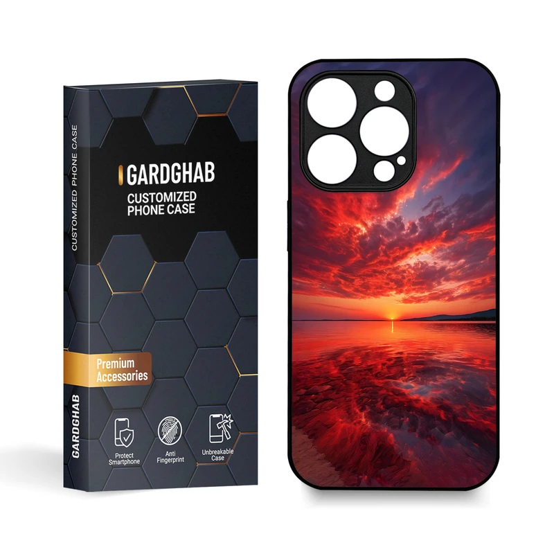  کاور گارد قاب مدل طبیعت مناسب برای گوشی موبایل اپل iPhone 15 Pro