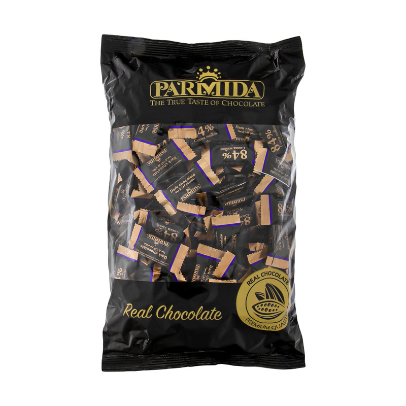 شکلات تلخ 84 درصد پارمیدا - 1 کیلوگرم