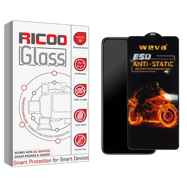 محافظ صفحه نمایش ریکو مدل RiC2 Weva ESD مناسب برای گوشی موبایل وان پلاس Nord N20 SE/N300