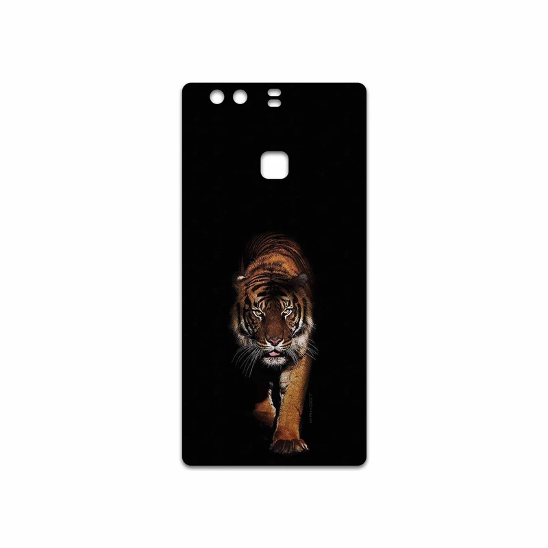 برچسب پوششی ماهوت مدل Wild Tiger مناسب برای گوشی موبایل هوآوی P9 Plus