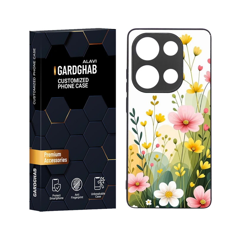 کاور گارد قاب علوی مدل دور ژله ای مناسب برای گوشی موبایل شیائومی Redmi Note 13 Pro 4G