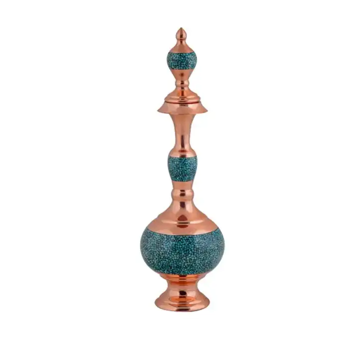 تنگ فیروزه کوبی مدل شلغمی کد F054
