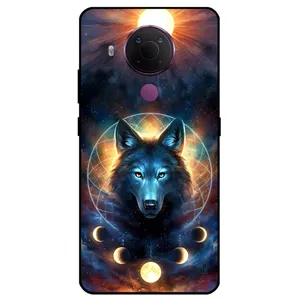 Megafone Wolf and Moon 8006 Cover For Nokia 5.4