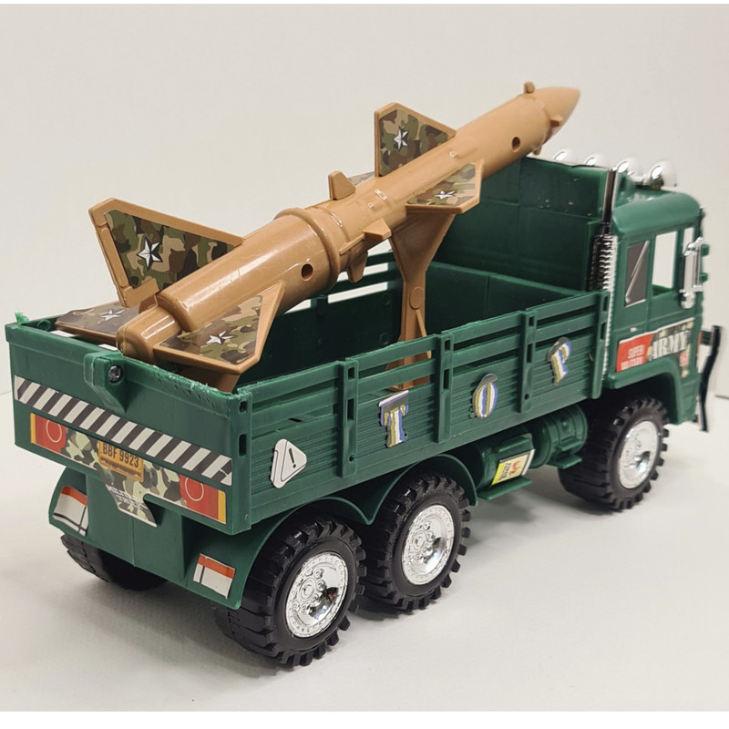 ماشین بازی مدل کامیون حمل موشک