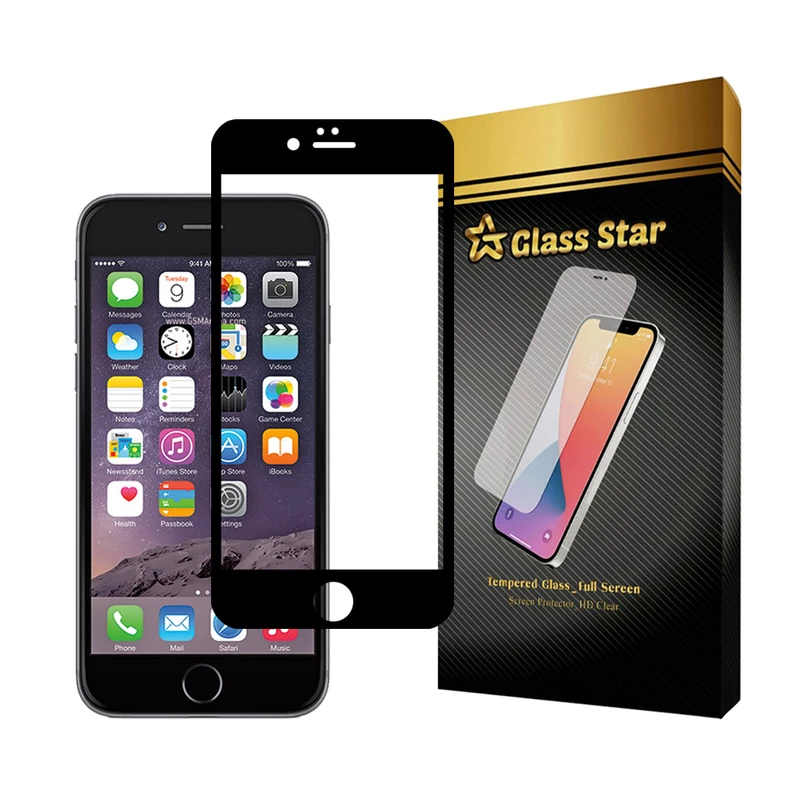 محافظ صفحه نمایش گلس استار مدل FULSLGS مناسب برای گوشی موبایل اپل iPhone 6s Plus / iPhone 6 Plus
