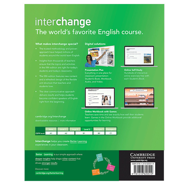 کتاب Interchange 3 Fifth Edition اثر جمعی از نویسندگان انتشارات اشتیاق نور