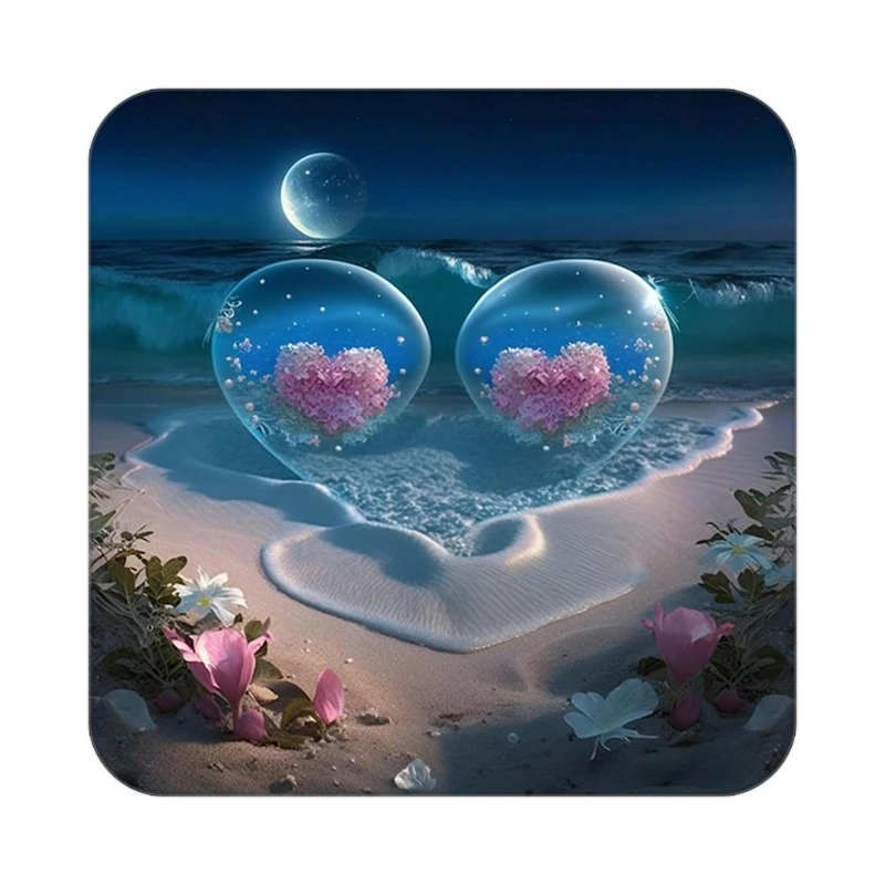 زیر لیوانی کاکتی مدل عاشقانه کد mp13446