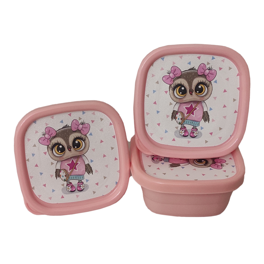 ظرف نگهدارنده مدل آدا کد ZA-0013 بسته 3عددی