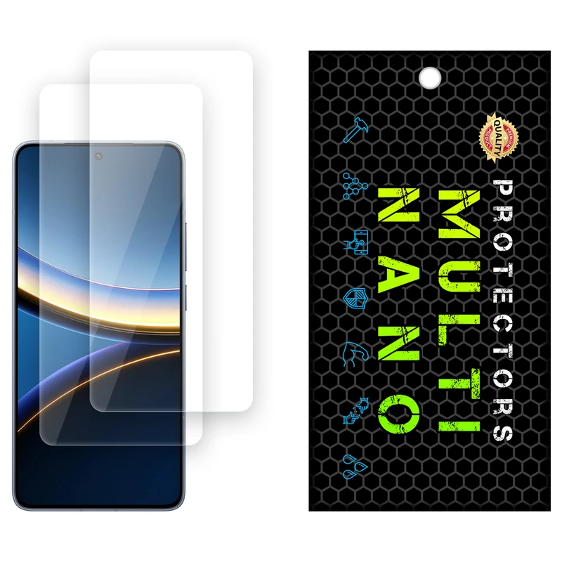 محافظ صفحه نمایش شفاف مولتی نانو مدل X-S2N مناسب برای گوشی موبایل شیائومی Redmi K80 بسته دو عددی