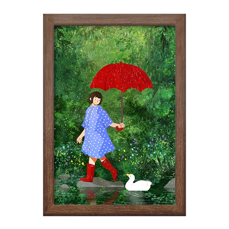 تابلو خندالو طرح دخترانه فانتزی کد F10909