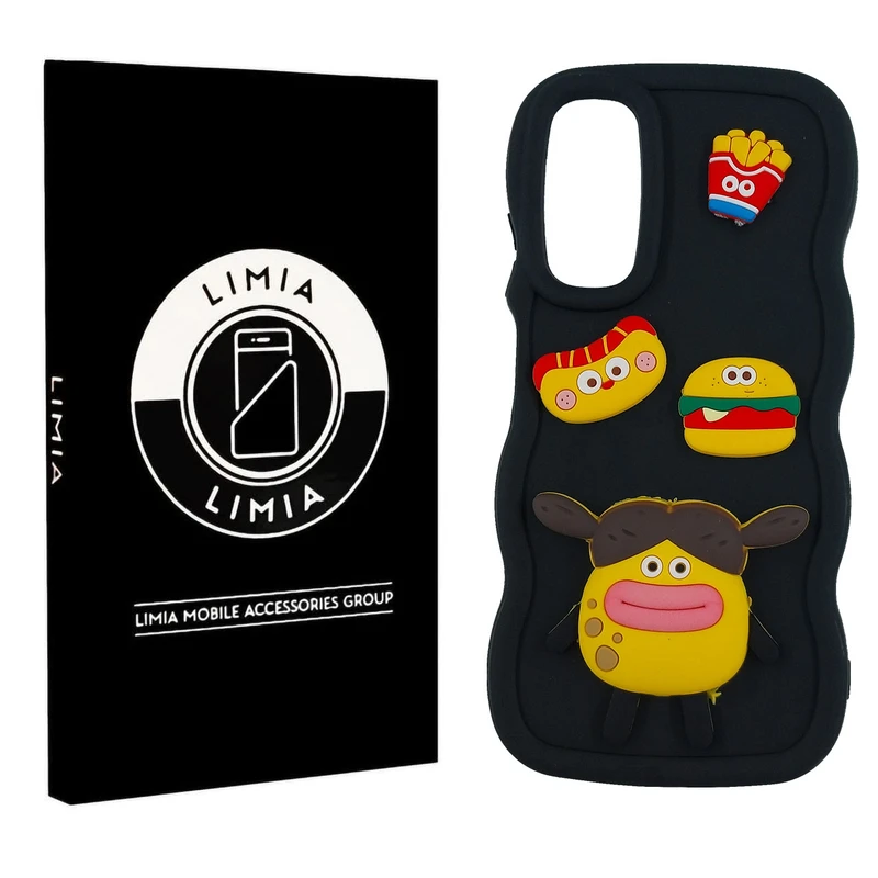 کاور لیمیا مدل عروسکی برجسته مناسب برای گوشی موبایل سامسونگ Galaxy A05S