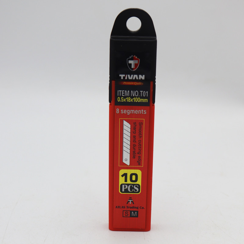 تیغ کاتر تیوان مدل YP-T01 مجموعه 200 عددی تیغ کاتر تیوان مدل YP-T01 مجموعه 200 عددی