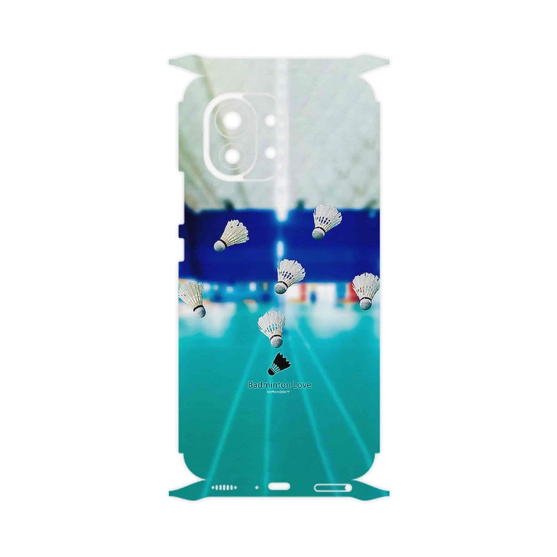 برچسب پوششی ماهوت مدل Badminton-FullSkin مناسب برای گوشی موبایل شیائومی Mi 11 5G