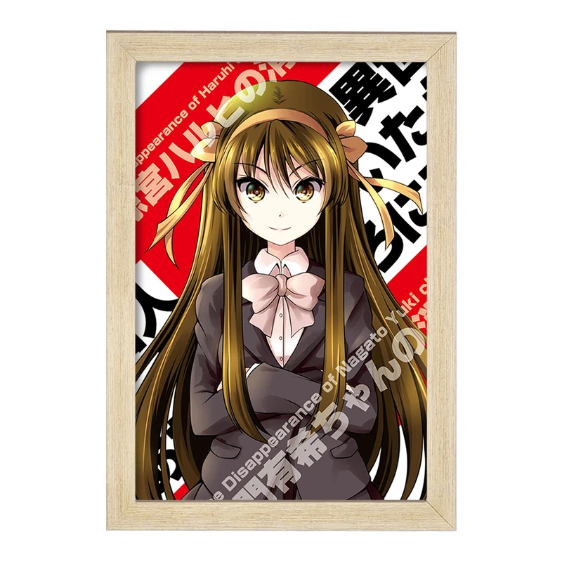 تابلو خندالو مدل هاروهی انیمه ناپدید شدن هارومی سوزومیا The Disappearance of Haruhi Suzumiya  کد 23122