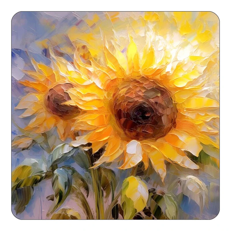 مگنت کاکتی طرح نقاشی رنگ روغن مدل mp72349