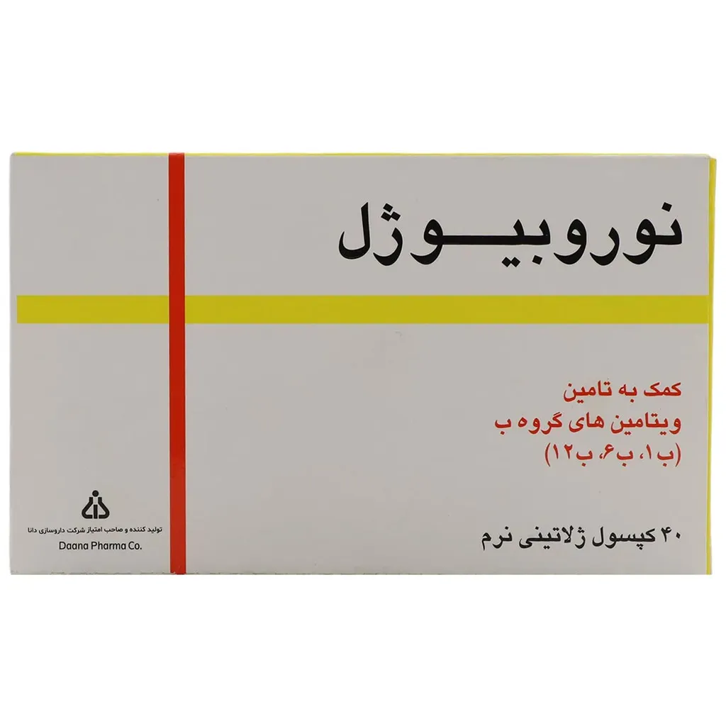 سافت ژل نوروبیوژل دانا بسته 40 عددی