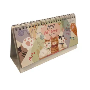 تقویم رومیزی سال 1402 سم مدل Cat lovers کد 138301