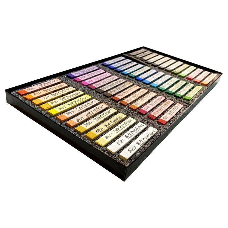 پاستل گچی 48 رنگ  آرتیست گالری مدل تولیپ کد 110