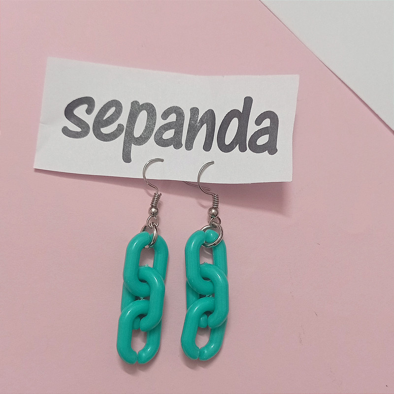 گوشواره دخترانه مدل پاستیلی 01 گوشواره دخترانه مدل پاستیلی 01