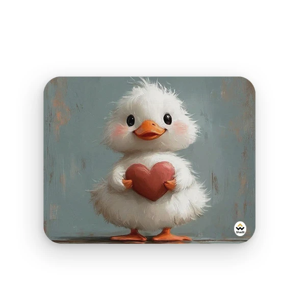 ماوس پد شادیت مدل جوجه اردک کیوت کد 02 سایز 24*19 سانتی متر