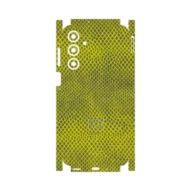 برچسب پوششی ماهوت مدل Yellow Snake Skin-FullSkin مناسب برای گوشی موبایل سامسونگ Galaxy A16 4G