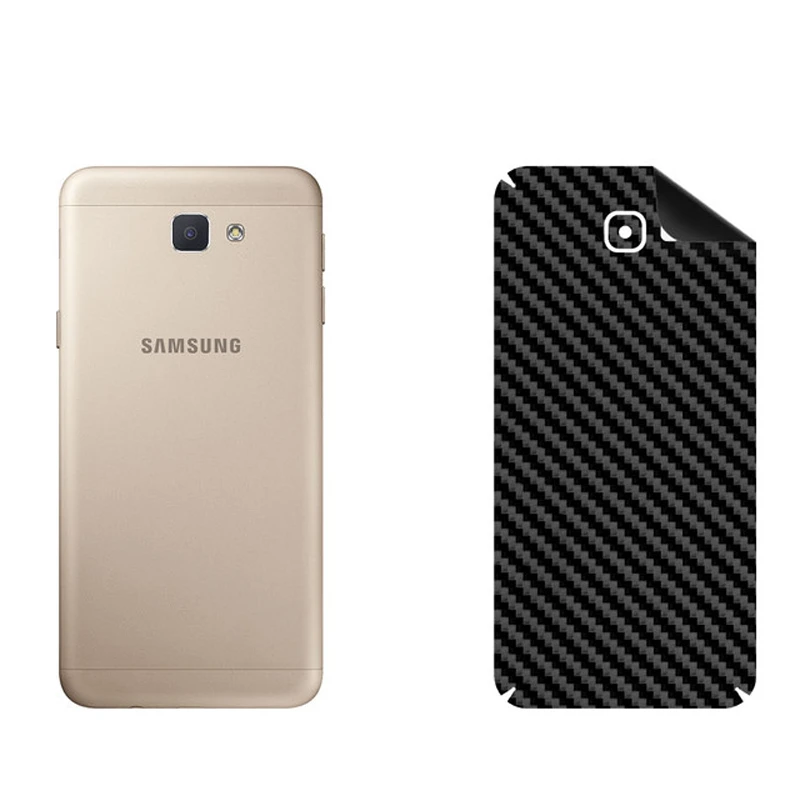 برچسب پوششی بستور مدل BT-Fiber طرح فیبر کربن مناسب برای گوشی موبایل سامسونگ Galaxy J5 Prime