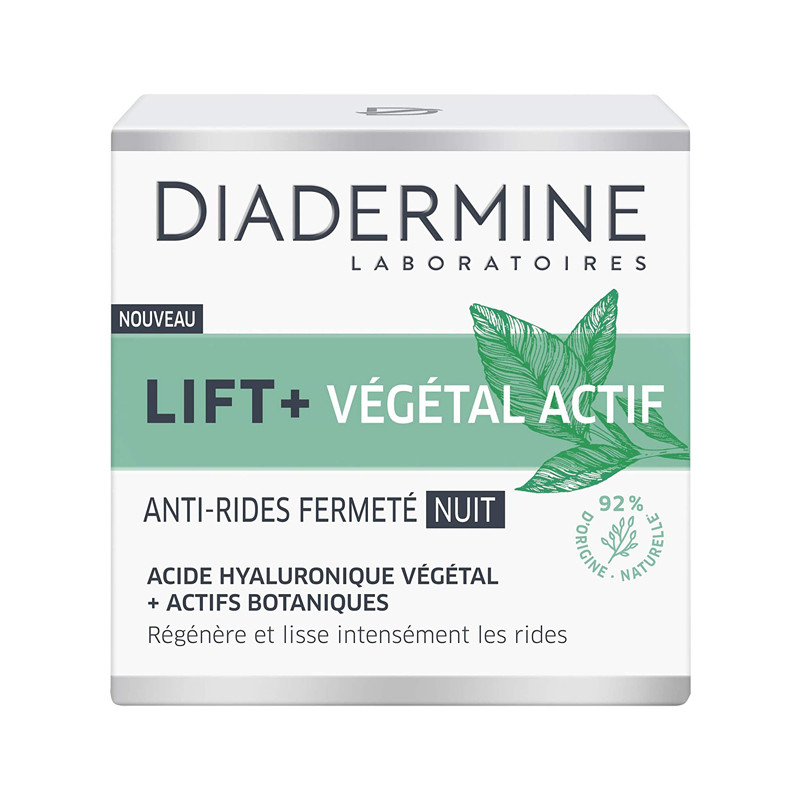 کرم  ضدچروک شب دیادرمین مدل Lift+ Végétal Actif حجم 50 میلی لیتر