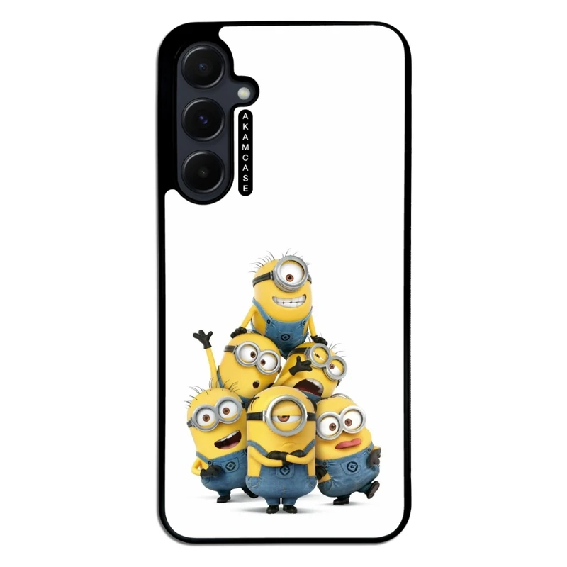 کاور آکام مدل AMC-WSGA55-MINIONS3 مناسب برای گوشی موبایل سامسونگ Galaxy A55
