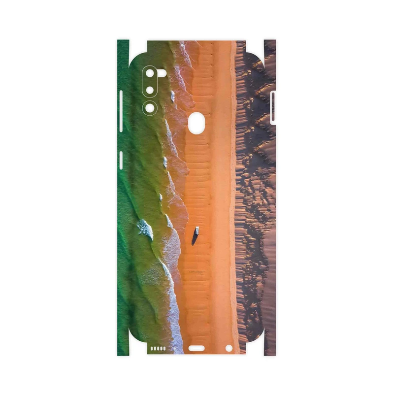 برچسب پوششی ماهوت مدل Beach and Green Sea-FullSkin مناسب برای گوشی موبایل سامسونگ Galaxy M21 (2021) Edition