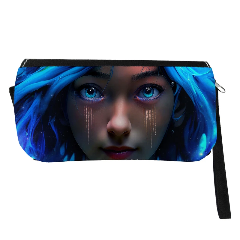  جامدادی مدل دوزیپ طرح پری دریایی کد NI1433