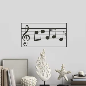 دیوارکوب طرح نت موسیقی مدل art1021