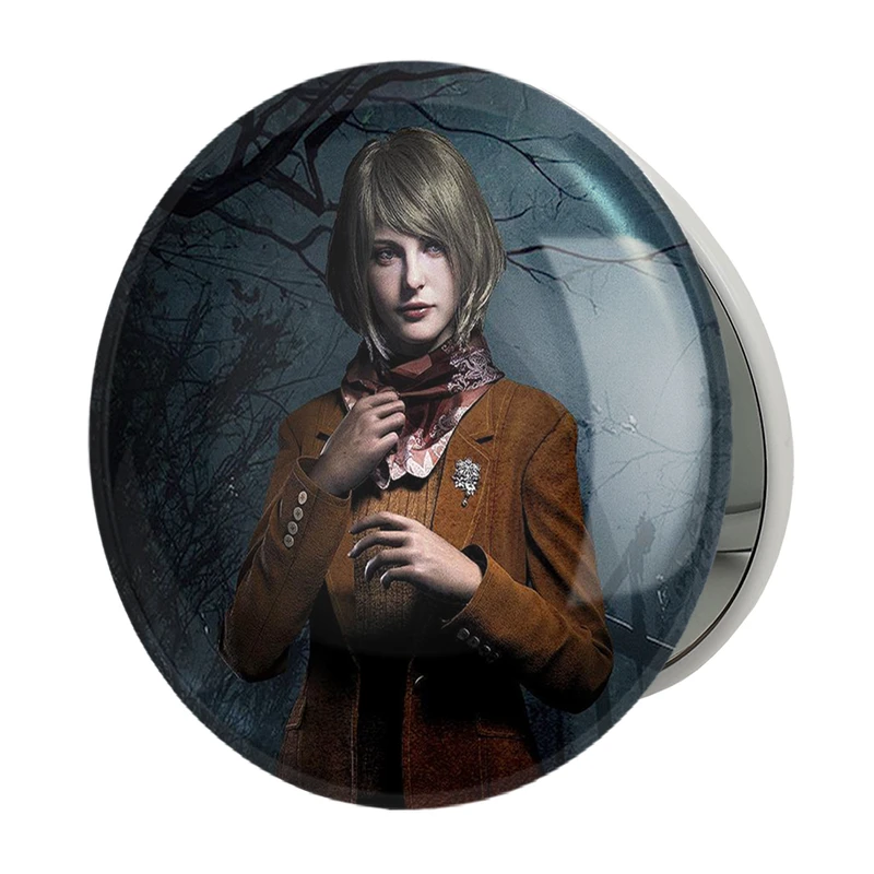 آینه جیبی خندالو طرح بازی رزیدنت اویل Resident Evil مدل تاشو کد 30153