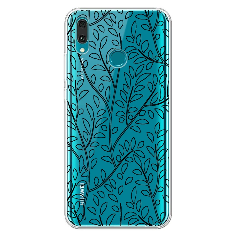 کاور مگافون طرح برگ مدل C45-B مناسب برای گوشی موبایل هوآوی Y9 2019