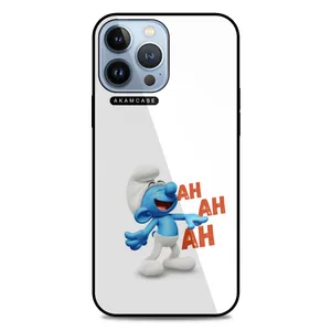 AKAM AMC-WA13PROMAX-SMURFS-5 Cover For Apple iPhone 13 Pro Max