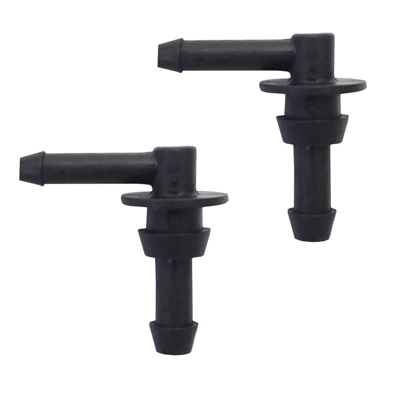 زانویی شیشه شوی و آبپاش خودرو  مدل 0909 مناسب برای پژو 405 بسته 2 عددی