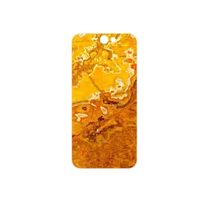 MAHOOT Gold Marble Cover Sticker for HTC One A9