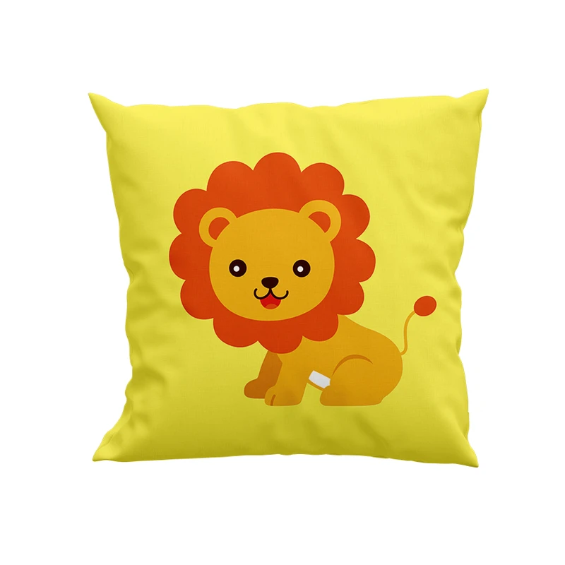 کوسن کودک پاد آفرین مدل شیر خندان کد DKK222