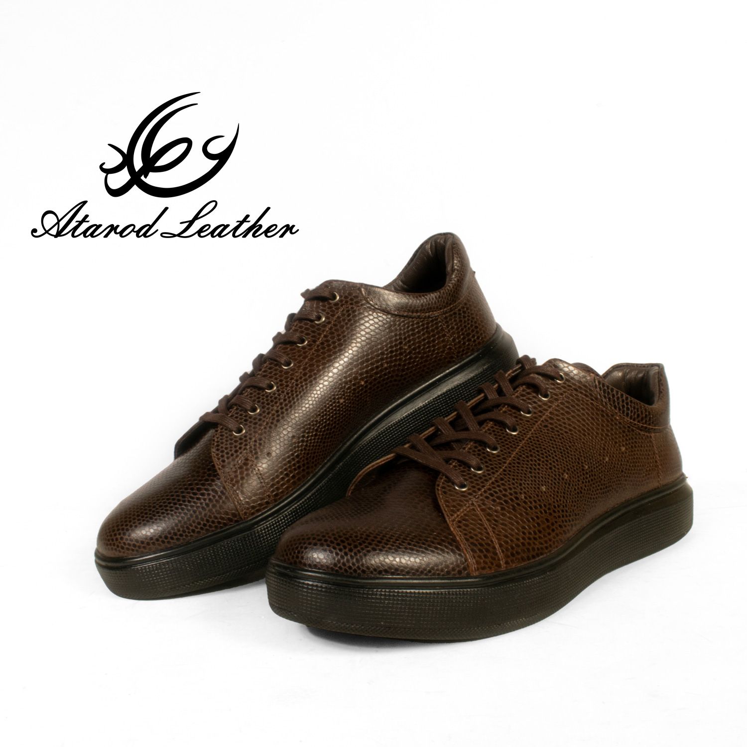 کفش روزمره مردانه چرم عطارد مدل چرم طبیعی کد SH129 -  - 8