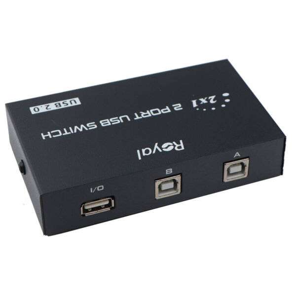 هاب سوئیچ 2 پورت رویال مدل 1A2B هاب سوئیچ 2 پورت رویال مدل 1A2B