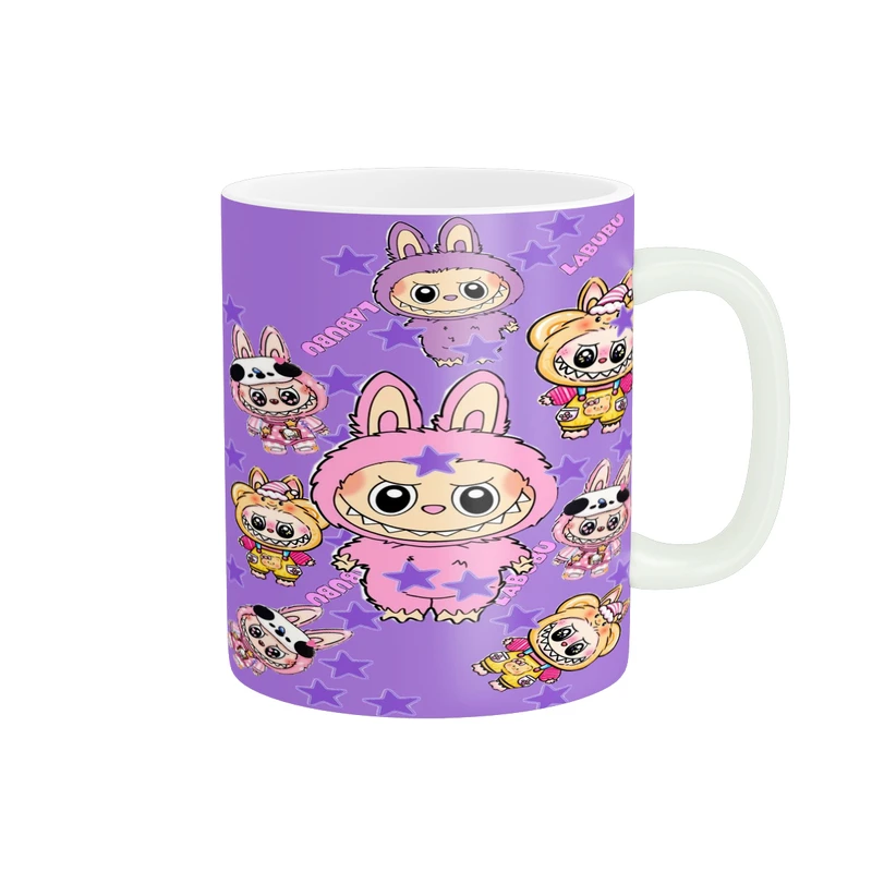 ماگ پاد آفرین مدل فانتزی طرح عروسک لبوبو ترند کد p10967