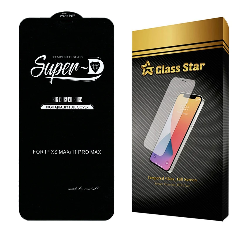 محافظ صفحه نمایش گلس استار مدل SUGA مناسب برای گوشی موبایل اپل iPhone XS Max