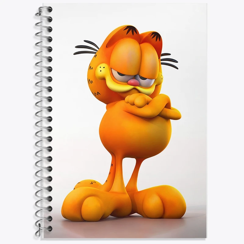 دفتر لغت 50 برگ خندالو طرح گارفیلد کد F2073