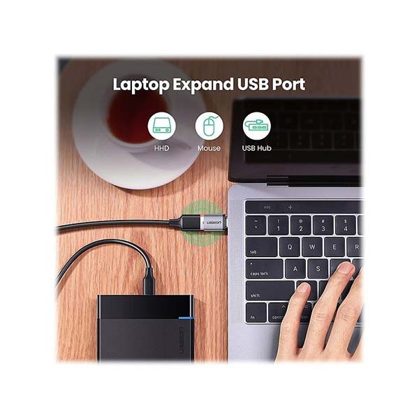 مبدل USB3.0 به USB-C یوگرین مدل 50283-US270