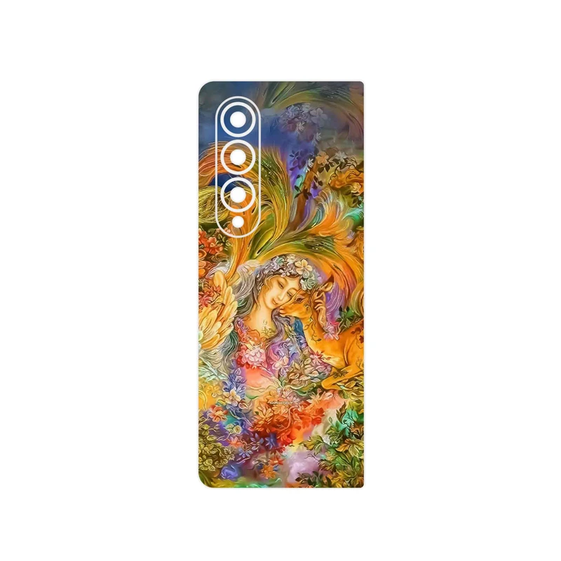 برچسب پوششی ماهوت مدل Persian miniature 3 مناسب برای گوشی موبایل سامسونگ Galaxy Z Fold4