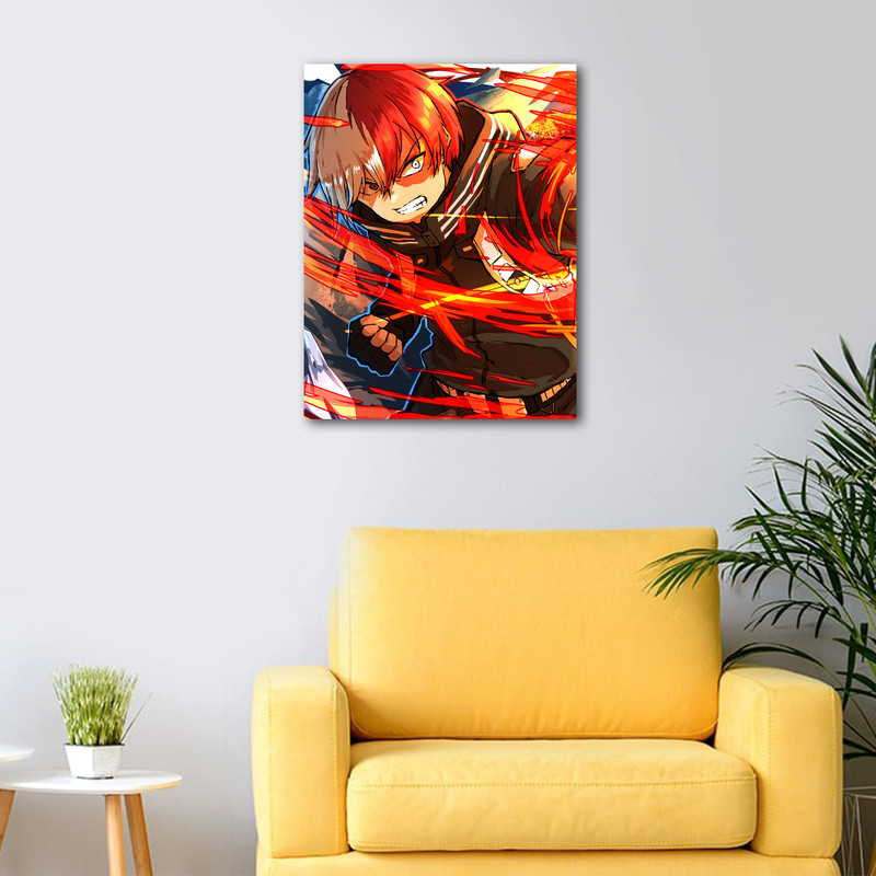 تابلو شاسی عرش مدل انیمه آکادمی قهرمان من My Hero Academia کد As2144
