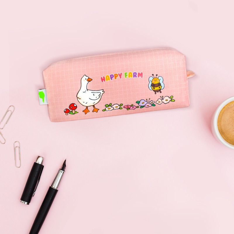 جامدادی طوطی دیزاین طرح مزرعه کد Bulky-02